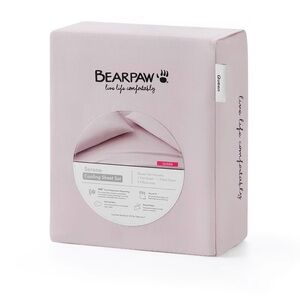 BearPaw Serene Cooling Sheet Set - Pale Pink